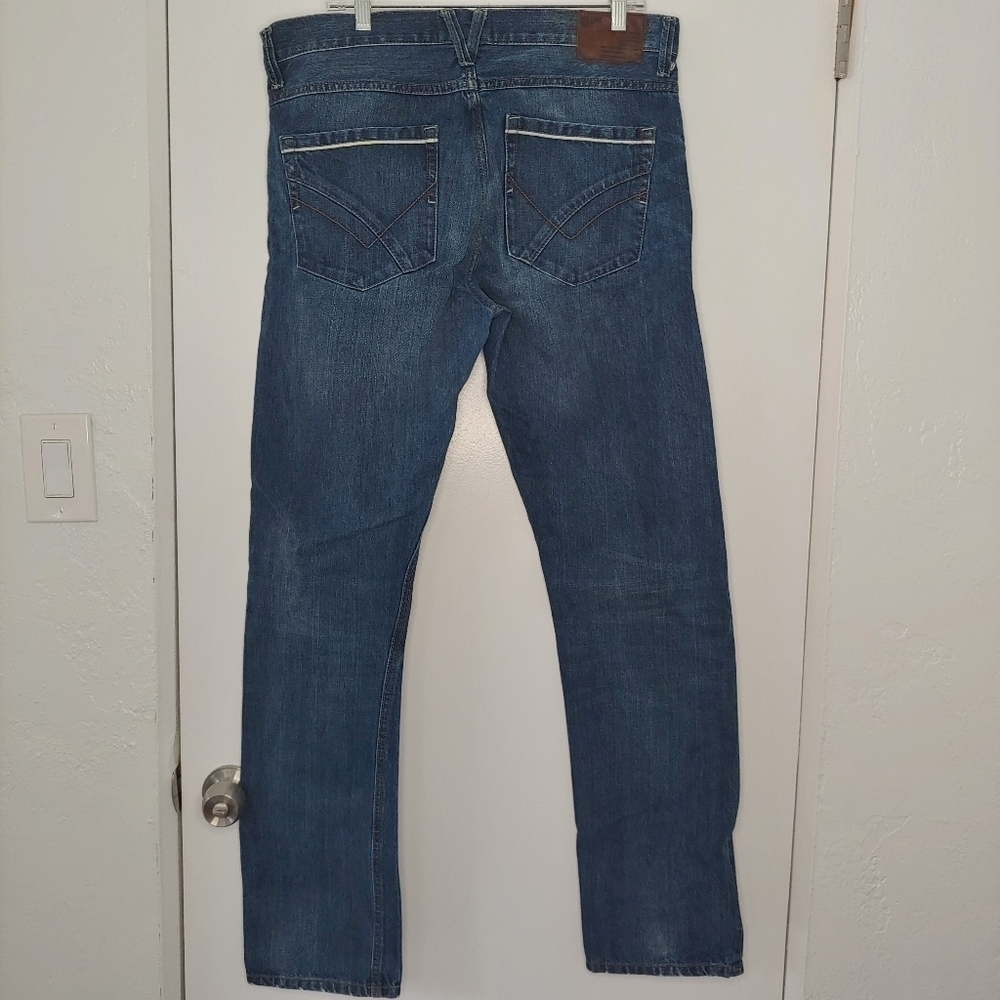 William Rast 100% Cotton Taper Blue Jeans 34 x 34 - Picture 8 of 12